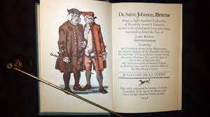 Johnson as a solver of mysteries. Dr Sam Johnson Detector By Lillian De La Torre Good Hardcover 1946 Antique Books Den