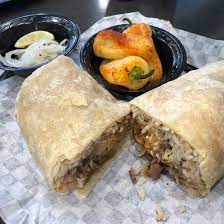 Recipe created by deborah schneider. Carne Asada Burrito Picture Of Ensenada Surf Turf Grill El Segundo Tripadvisor