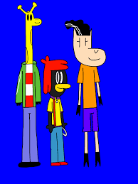 OC Costober Day 17:Darwin, Michael and Shelia as Ed Edd n Eddy by  RobWasHere