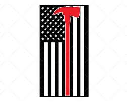 Download American Flag Firefighter Red Axe Svg Cut Files For Cricut And Silhouette Scotties Designs