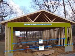 Make the rough opening 3″ wider than the garage door. 20 Header Over Garage Door Page 2 Contractor Talk Professional Construction And Remodeling Forum