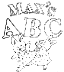 Rosemary Wells Childrens Author Max And Ruby Coloring Pages Bunny Cake