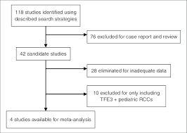 Flow Chart Of The Meta Analysis Abbreviation Rcc Renal