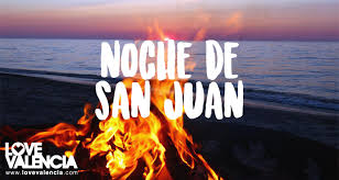 The fire is brought specially from the sacred mountain in the pyrenees, from the peak of canigou. Noche De San Juan 2019 Love Valencia