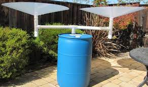 A Do It Yourself Set Up For Rain Water Collection Rainwater Harvesting System Rainwater Harvesting Rain Water Collection