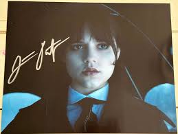 JENNA ORTEGA SIGNED JSA