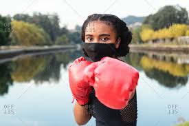 A great retrospective of black fighters through the history of boxing and their plight against hostile opposition to break the color barrier. African Female On Boxing Stock Photos Offset