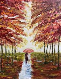 Acrylic Painting By Antonina Dunaeva