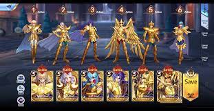 Elige entre varios luchadores y combínalos formando un equipo. Saint Seiya Awakening For Android Apk Download