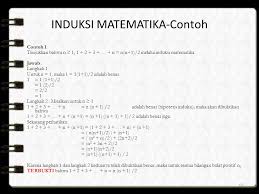Prinsip induksi matematika untuk setiap bilangan bulat positif n misalkan pn adalah pernyataan yang bergantung pada n. Contoh Soal Induksi Matematika Kelas 11