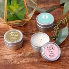 It celebrates the delivery or expected birth of a child or the transformation of a woman into a mother. Travel Candle Baby Shower Kate Aspen