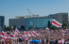 At first, it was only used by patriotic nationalists, but it eventually became a symbol for anyone actively opposing lukashenko. As Russia Bars Democracy In Belarus Risks Will Rise United States Institute Of Peace