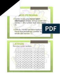 Pelajaran 8 nombor 1 hingga 10. Nombor Perdana 1 100 Jpg