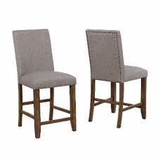 Marquis 2 light gray fabric side chairs with nailhead trim by modway. Nailhead Trim Kitchen Dining Chairs Hayneedle