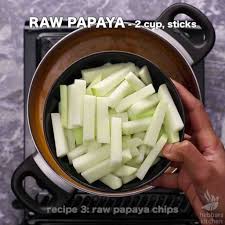 Papaya Recipes Green Papaya Salad Recipe Papaya Curry Papaya Chips