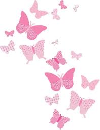 Butterfly decorations nylon hanging butterflies wall ceiling girls room, pink gr. Pink Butterfly Wall Decals Butterfly Wall Decals Butterfly Wall Stickers Butterfly Wall Decor