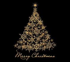 Merry Christmas Wallpaper Dark Gold Tree Merry Christmas Wallpaper Merry Christmas Wishes Christmas Tree Wallpaper