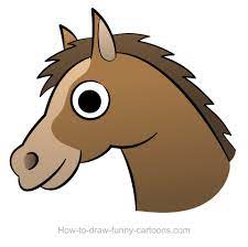 Horse drawings step by step easy for beginners. Horse Head Drawing Sketching Vector
