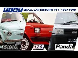 L 1.4l 4 cylinder engine color: Fiat Small Car History Part 1 Classic Nuova 500 126 126p Panda 1957 1990 Youtube