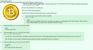 Coin Bureau on X: One from the annals of 4chan history. A Bitcoiner trying  to convince a fellow few to stack some sats in the dip. Fast forward to  today and the