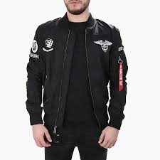 Browse their collection of flight jackets, field coats, fur lined parkas and casual wear. Alpha Industries Ma 1 Tt Patch Sf 196102 03 Schwarz Fur 179 50 Sneakerstudio De