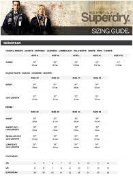 superdry size guide