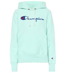logo cotton hoodie