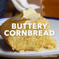 Buttery Cornbread Video Recipe Video Best Cornbread Recipe Corn Bread Recipe Buttery Cornbread
