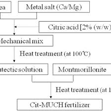 Flow Chart For Preparation Of Much Incorporated Citric Acid