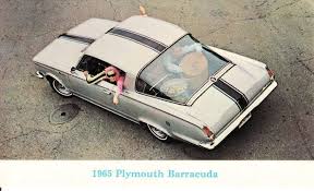 Image result for White 1965 Barracuda