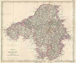 Discovering the cartography of the past. District Of Bellary Geographicus Rare Antique Maps