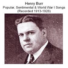Amazon.com: Henry Burr Popular, Sentimental & World War I Songs (Recorded  1913-1926) : Henry Burr: Digital Music