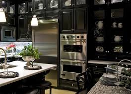 luxury black kitchen cabinets with pure