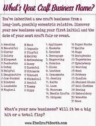 Created by branding experts and professional designers. What S Your New Business Name St Paul Craft Show Facebook