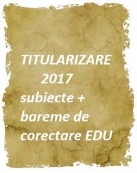 Vezi în articol ce subiecte au avut de rezolvat profesorii care au susținut examenul rezultatele finale se afişează la sediile inspectoratelor şcolare judeţene şi pe titularizare.edu.ro în data de 24 iulie. Titularizare 2017 Subiecte Si Bareme Edu Pentru Toate Disciplinele 12 07 2017 Jitaruionelblog Pregatire Bac Si Evaluarea Nationala 2021 La Matematica Si Alte Materii Materiale Lectii Formule Exercitii Rezolvate Matematica Gimnaziu Si Liceu
