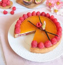 Tarte Tourbillon Amande Framboise Passion Vegan Perle En Sucre Gateaux Et Desserts Alimentation Tarte