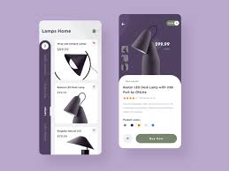 Lamps Sales E Commerce Ios App In 2020 Ios App Ios App Design Ecommerce