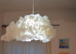 It S Always Satisfying To Pay Just A Few Bucks For Something From Ikea To Turn It Into Something Unique To Us Cloud Lamp Diy Diy Clouds Diy Cloud Light