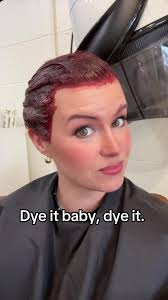 Dying Hair Burgundy White Girl
