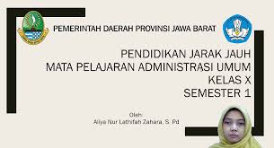 Silabus mata pelajaran administrasi umum satuan pendidikan : Sumber Belajar Seamolec