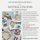 Natural colours holidays cards and tags making class event image