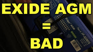 Check spelling or type a new query. Why You Shouldn T Buy An Exide Edge Agm Battery Psa Youtube