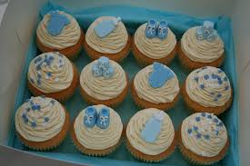 It is the tradition which has been followed for a long time now on the baby showers. More Cupcake Ideas For Boy Babyshower Baby Shower Cupcakes Baby Boy Cupcakes Baby Boy Shower