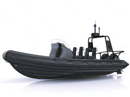 Military Inflatable Boat Zodiac 3d Model Inflatable Boat Boat Rib Boat