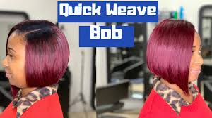 Incorporating color, shape and dimension, short bobs can be worn by any woman looking to try something new. Simple Quick Weave Bob Youtube