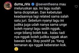 Judika baru saja merilis single terbarunya dengan judul tak mungkin bersama. Netizen Kritik Lagu Judika Buat Bcl Menangis Duma Riris Buka Suara Halaman All Kompas Com