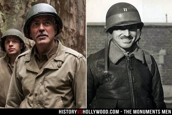 The Monuments Men True Story vs Movie - George Stout, James Rorimer