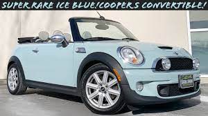 Ice blue mini cooper convertible. Rare Ice Blue 2012 Mini Cooper S Convertible Walkaround At Louis Frank Motorcars Llc In Hd Youtube
