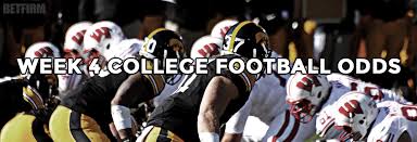 Nfl football week 4 odds and betting lines. Week 4 College Football Spreads Lines Totals Game Previews