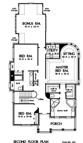 Click now to get started! Narrow Row House Home Plans Narrow Two Story Home Plans